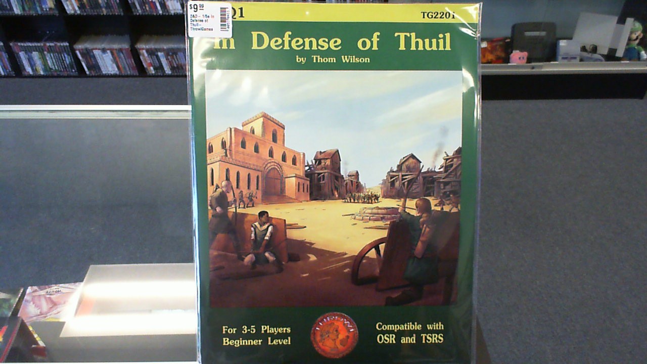 D&D- 1/5e In Defense of Thuil- ThrowiGames