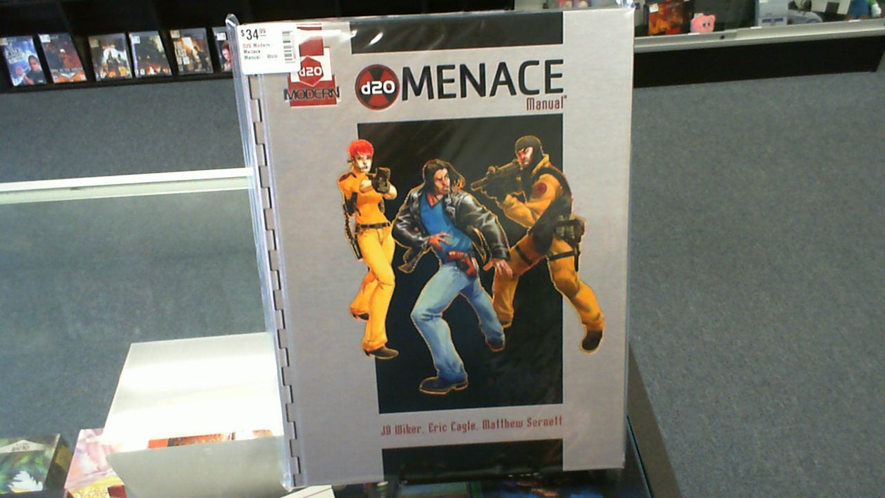 D20 Modern- Menace Manual- Wotc