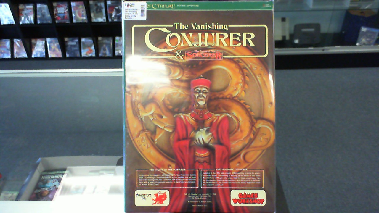 Call of Cthulhu- The Vanishing Conjurer & The Statue of the Sorcerer- Chaosium