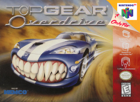 Top Gear Overdrive (Loose Cartridge)