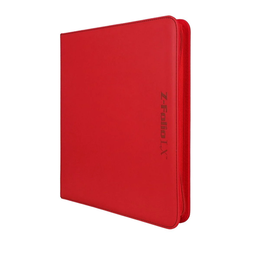 Z-Folio LX 12 Pocket Binder: Red (New)