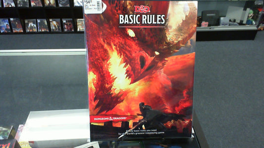 D&D- 5e Basic Rules Hardcover- POD