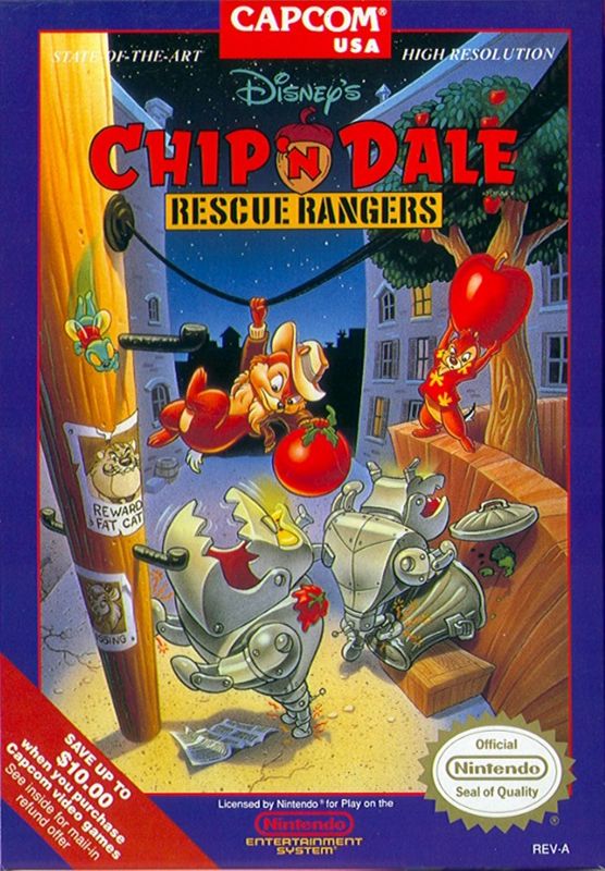 Chip and Dale Rescue Rangers (Loose Cartridge)