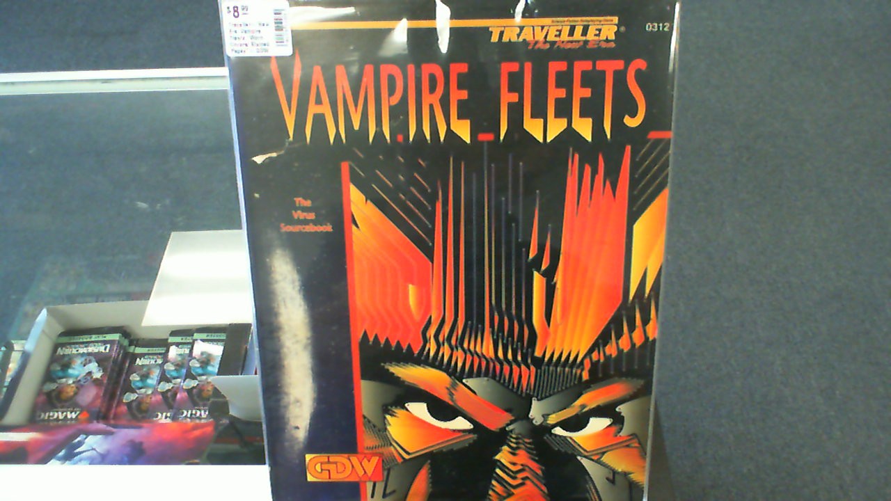 Traveller- New Era: Vampire Fleets *Worn Covers/ Stained Pages*- GDW