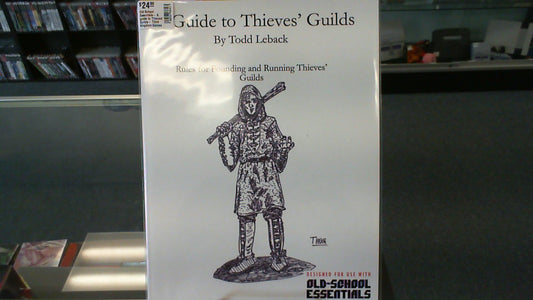 Old School Essentials- A guide to Thieves' Guilds- Third Kingdom Games