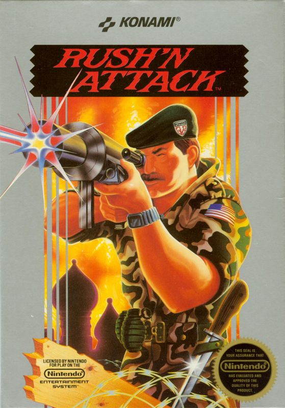 Rush'n Attack (Loose Cartridge)