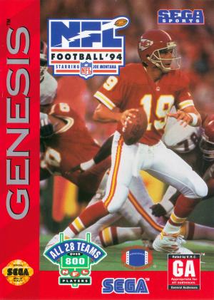 NFL Football '94 Starring Joe Montana (Loose Cartridge)