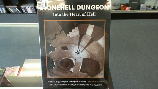 Labyrinth Lord- Stonehell Dungeon: Into the Heart of Hell- 3 Headed Monster Publishing