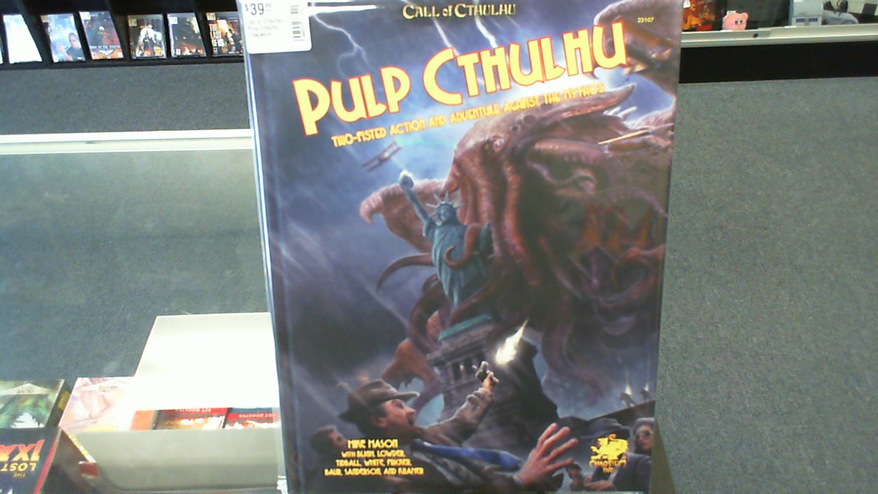 Call of Cthulhu- Pulp Cthulhu- Chaosium