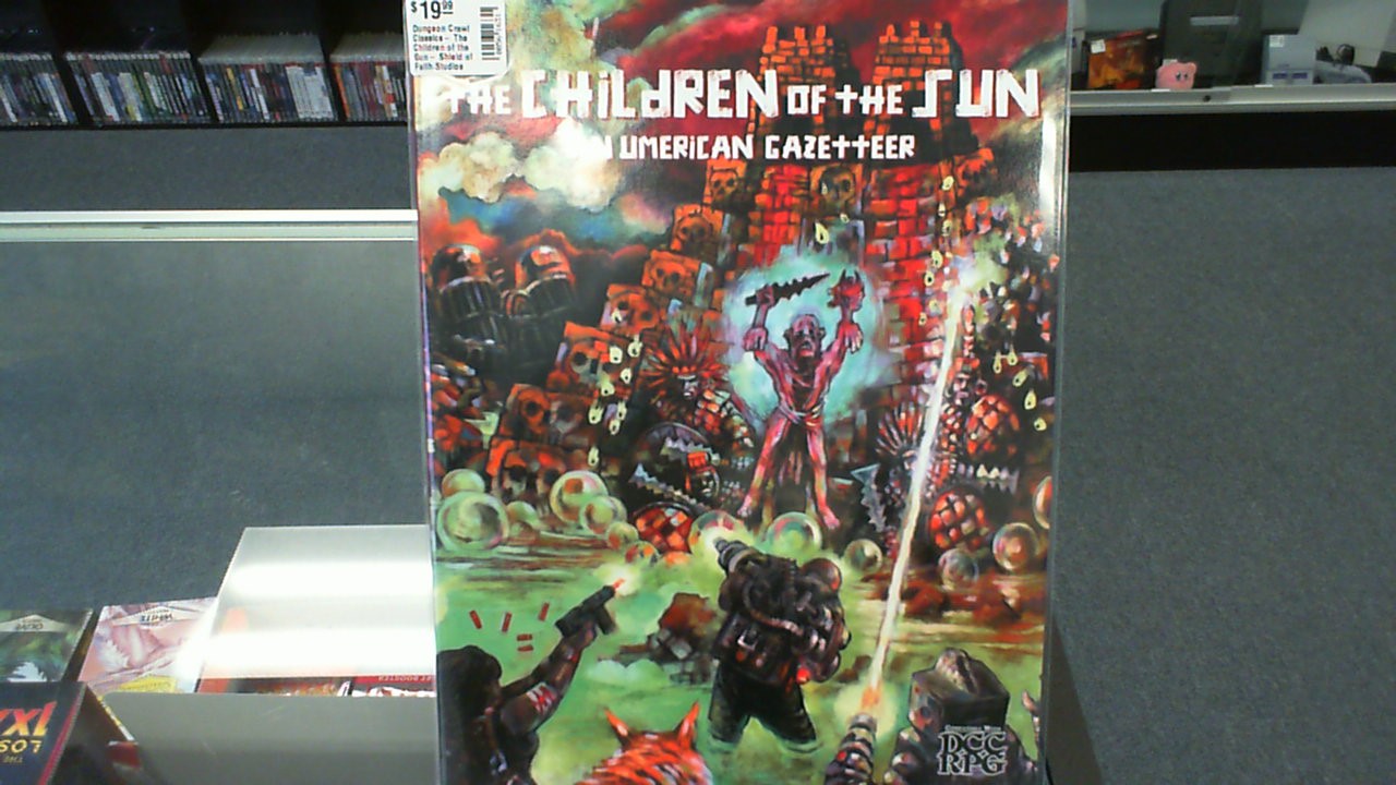 Dungeon Crawl Classics- The Children of the Sun- Shield of Faith Studios