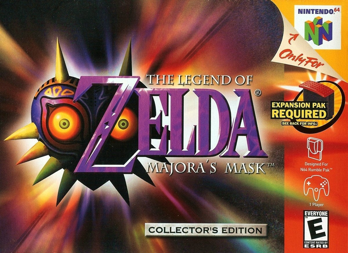 Zelda Majora's Mask [Expansion Pak Required] [Collector's Edition] (Loose Cartridge)