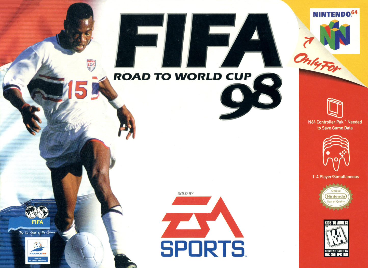 FIFA Road to World Cup 98 (Loose Cartridge)
