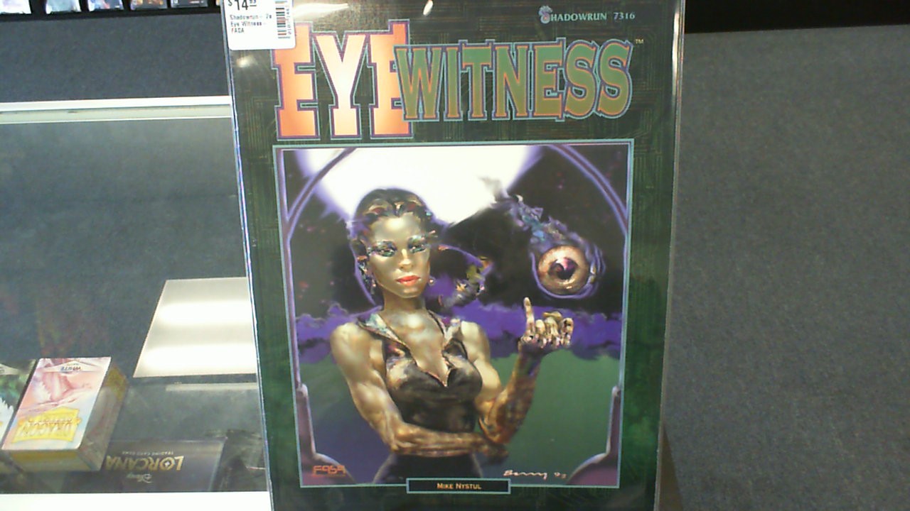 Shadowrun- 2e Eye Witness- FASA