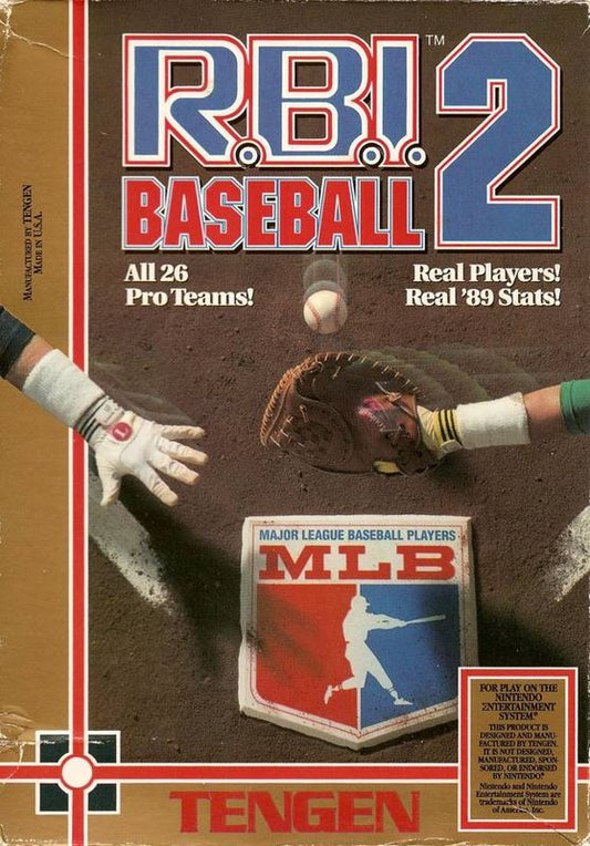 RBI Baseball 2 (Loose Cartridge)