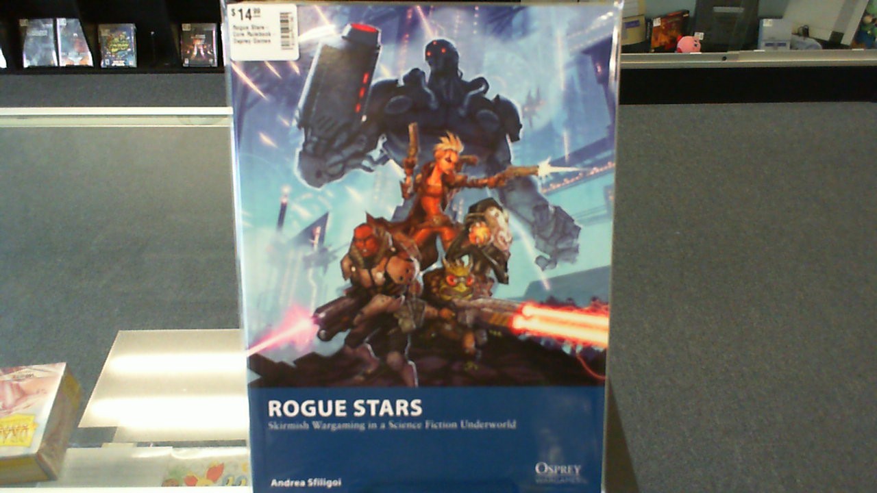 Rogue Stars- Core Rulebook- Osprey Games