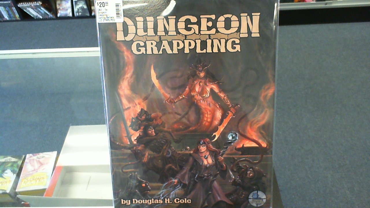 D&D- 5e Dungeon Grappling- Gaming Ballistic LLC DTRPG POD