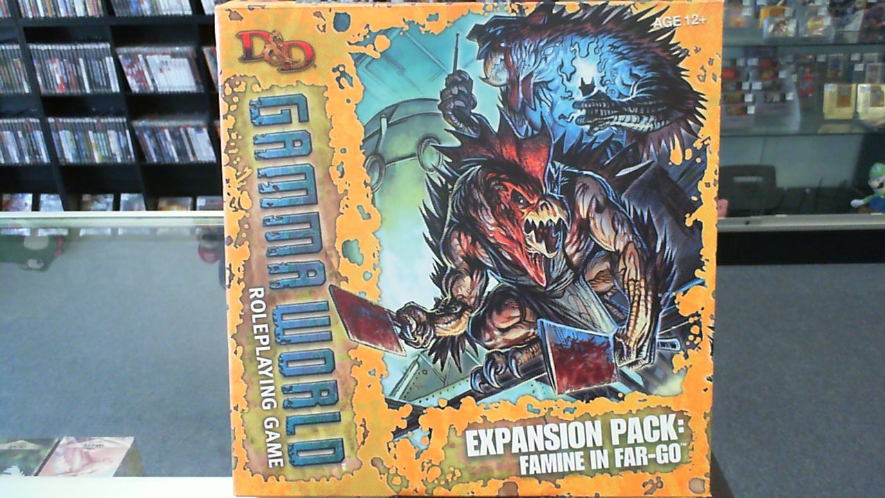 Gamma World- 4e Famine in Far-Go Expansion Pack- WotC