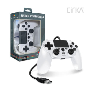 Playstation 4 Wired Controller - White (New)