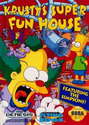 Krusty's Super Fun House (Loose Cartridge)