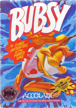 Bubsy (Cosmetically Flawed Cartridge)