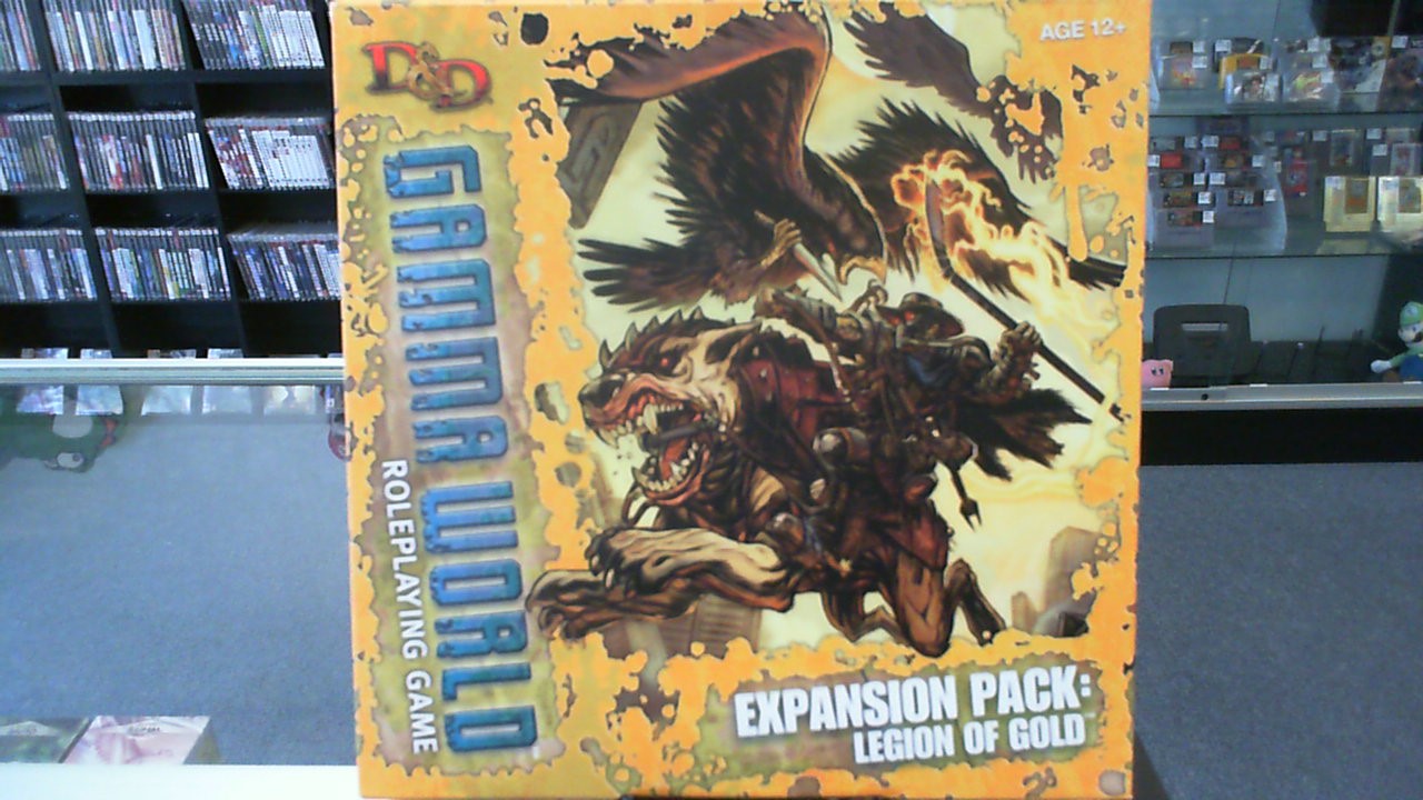 Gamma World- 4e Legion of Gold Expansion Pack- WotC