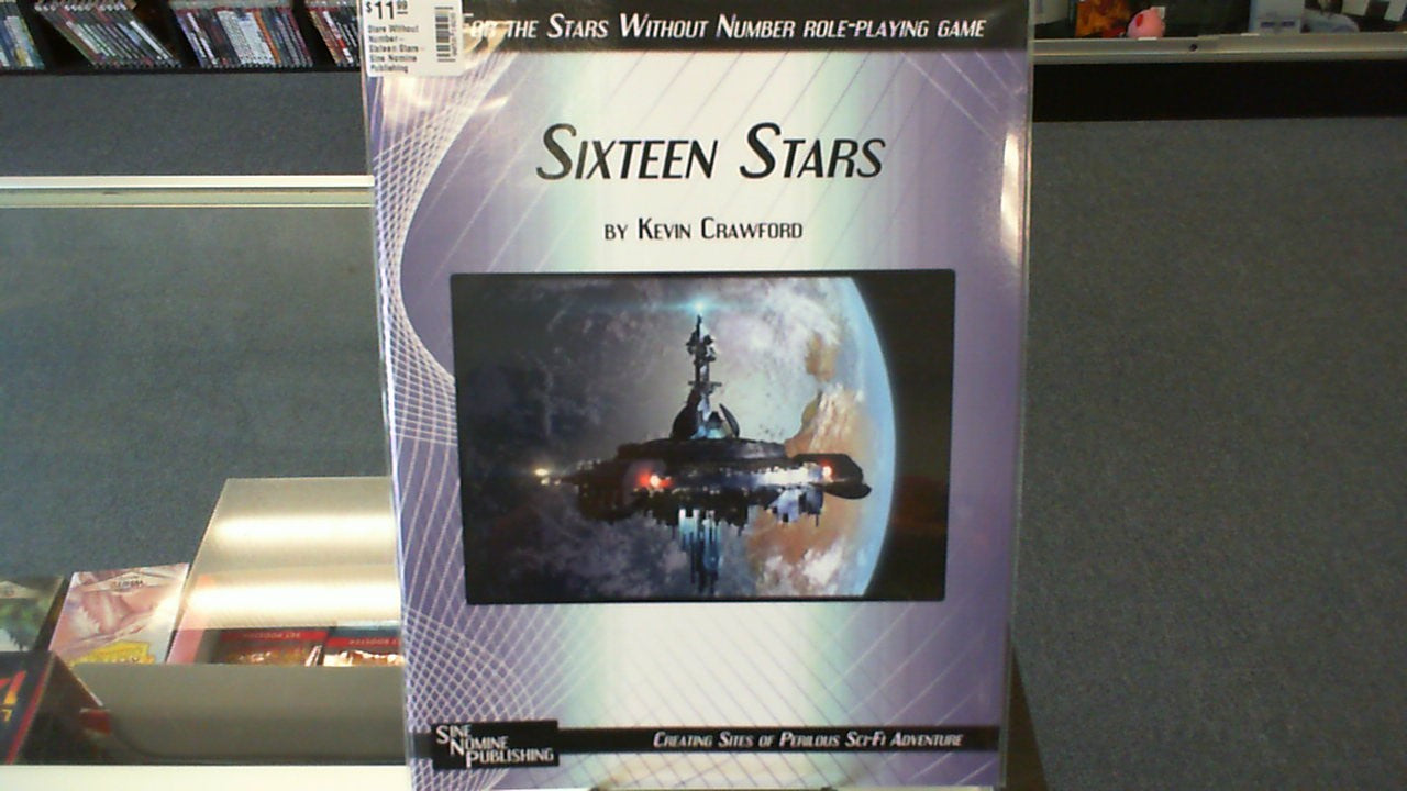 Stars Without Number- Sixteen Stars- Sine Nomine Publishing DTRPG POD