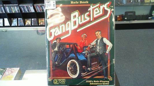 Gangbusters- 1e Rulebook Only *Worn*- TSR