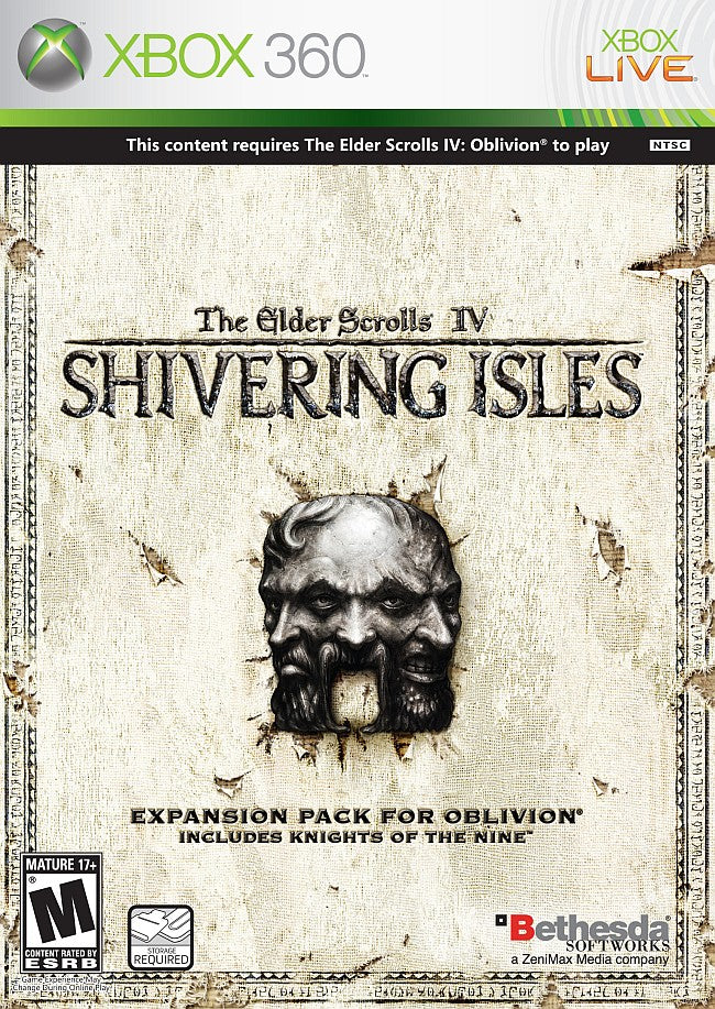 Elder Scrolls IV Shivering Isles (Brand New)