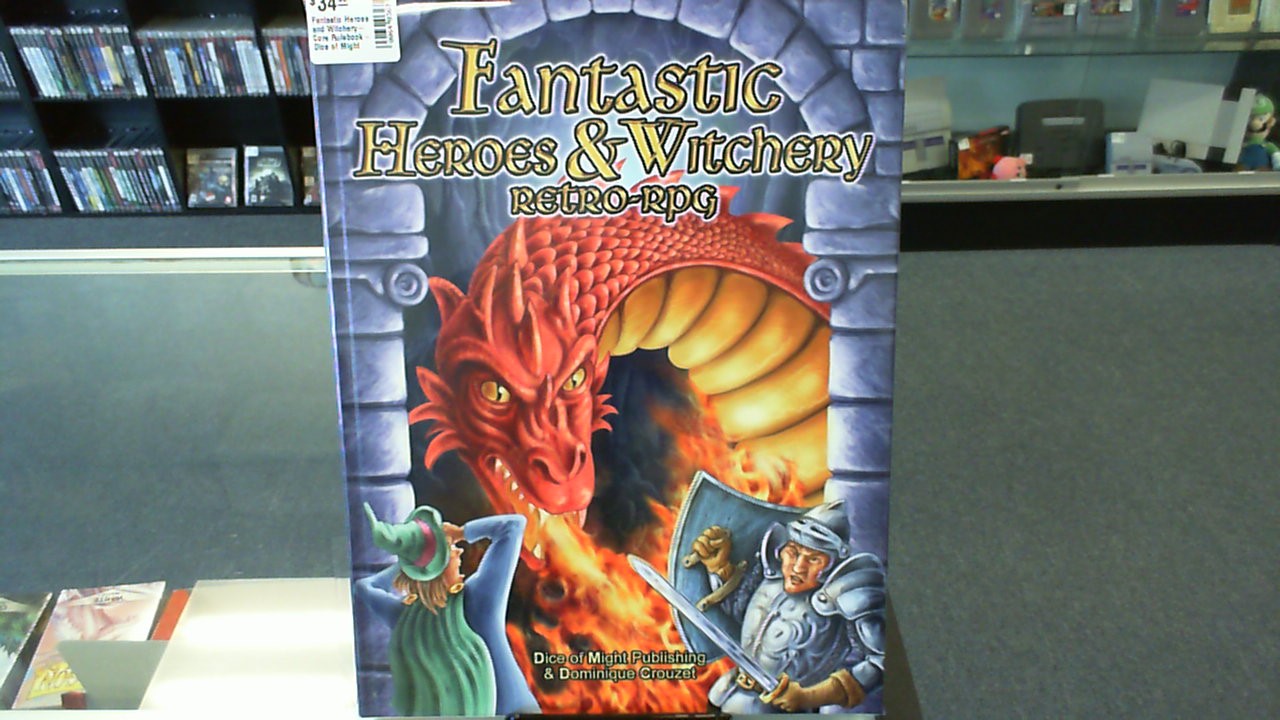 Fantastic Heroes and Witchery- Core Rulebook- Dice of Might