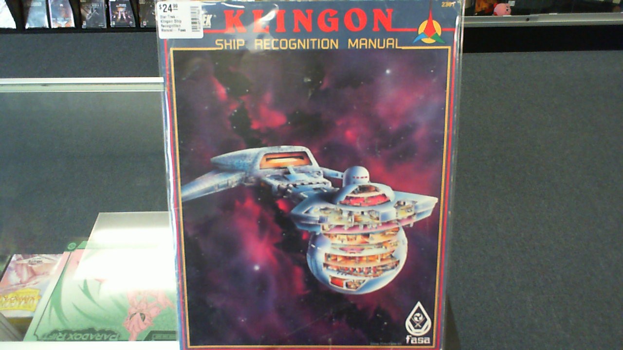 Star Trek- Klingon Ship Recognition Manual- Fasa