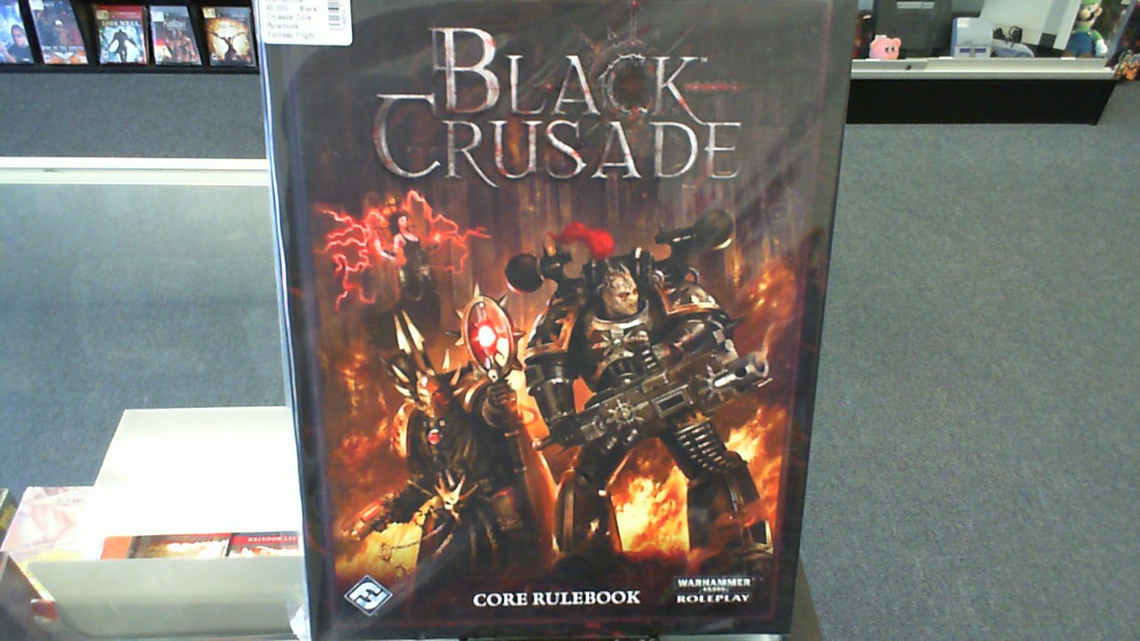 Warhammer 40,000- Black Crusade Core Rulebook- Fantasy Flight Games