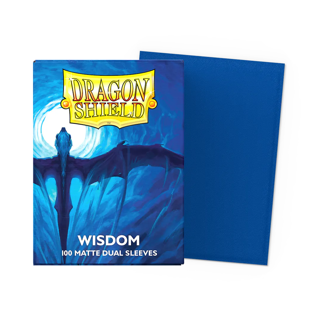 Dragon Shield 100 Count Sleeves * Dual Matte Wisdom *