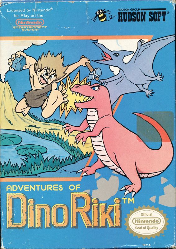 Adventures of Dino Riki (Loose Cartridge)