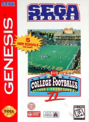 College Football's National Championship II (Cosmetically Flawed Cartridge)