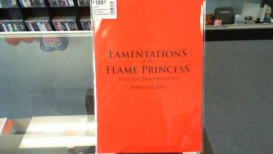 LotFP- Lamentations of the Flame Princess Playtest 0.1- Lamentations of the Flame Princess Publishing