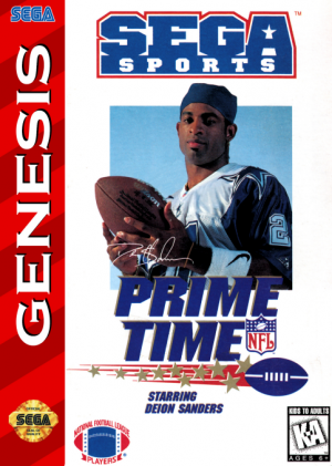 Prime Time NFL Football starring Deion Sanders (Loose Cartridge)
