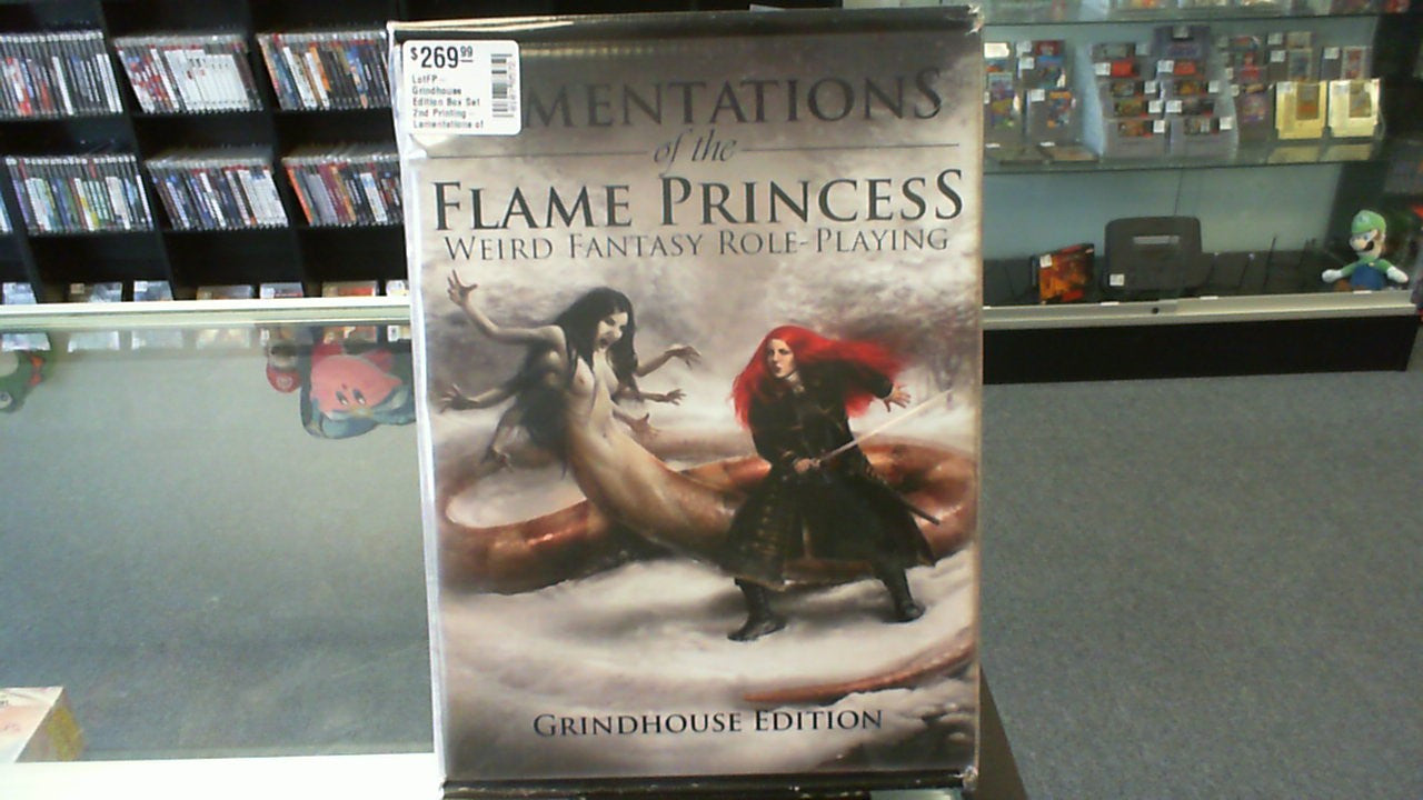 LotFP- Grindhouse Edition Box Set 2nd Printing- Lamentations of the Flame Princess Publishing