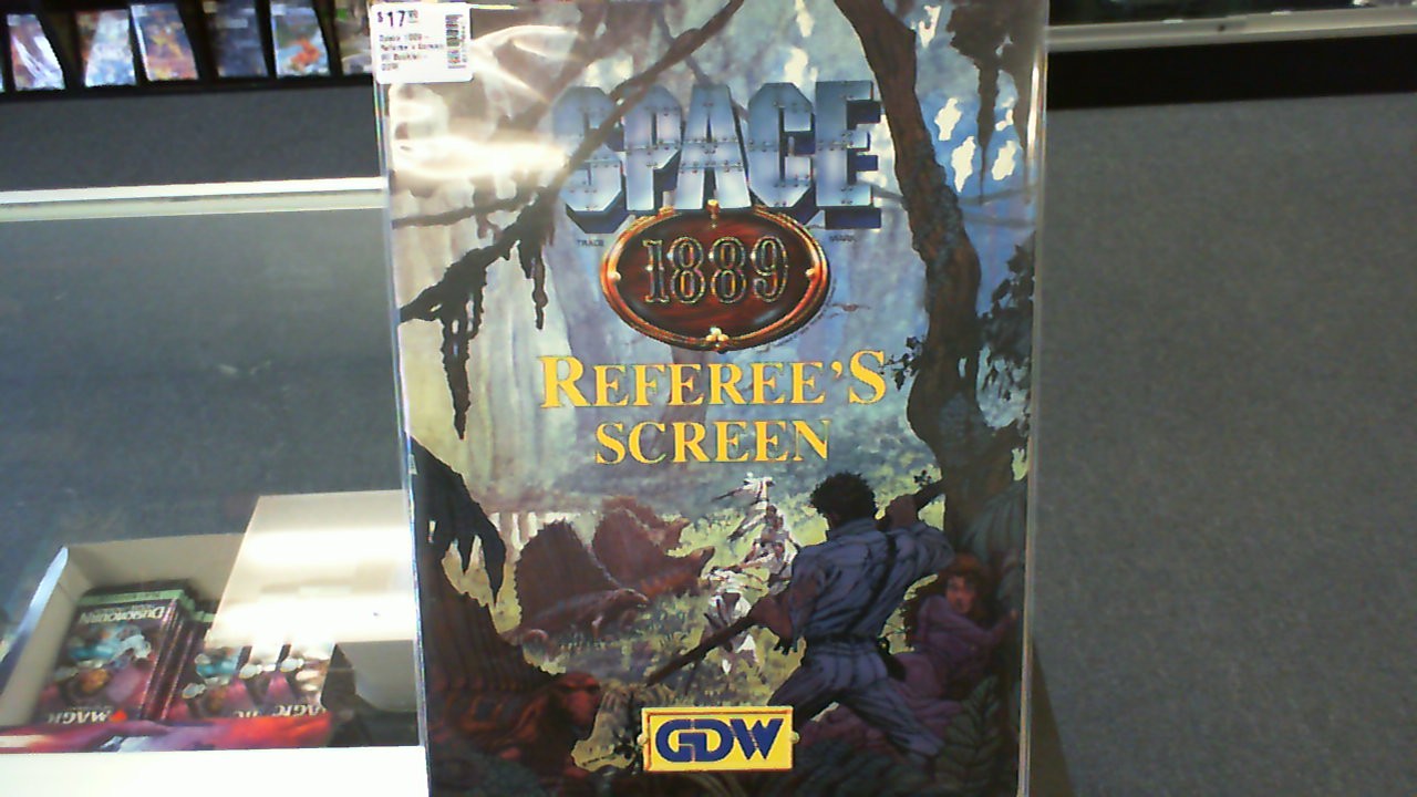 Space 1889- Referee's Screen W/ Booklet- GDW