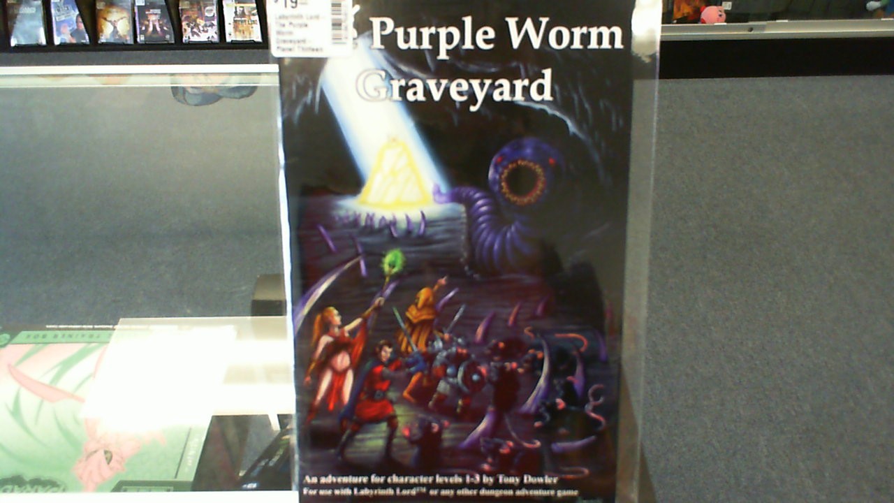 Labyrinth Lord- The Purple Worm Graveyard- Planet Thirteen