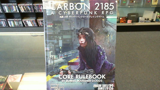 Carbon 2185- Core Rulebook- Dragon Turtle Games