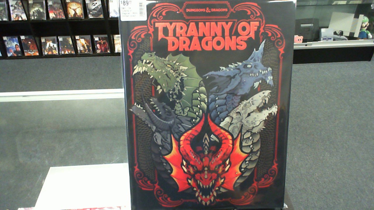 D&D- 5e Tyranny of Dragons- Wotc (limited cover)