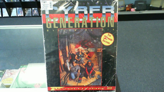 Cybergeneration- Revolution 2 Core Rulebook *Worn Copy*- R. Talsorian Games