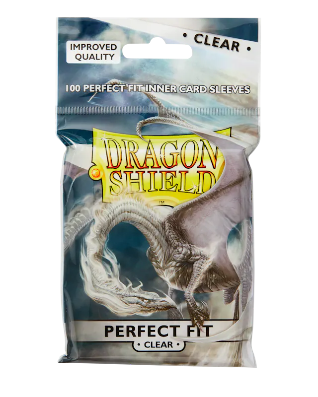 Dragon Shield Perfect Fit 100ct (Clear)