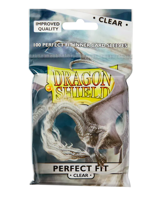 Dragon Shield Perfect Fit 100ct * Clear *