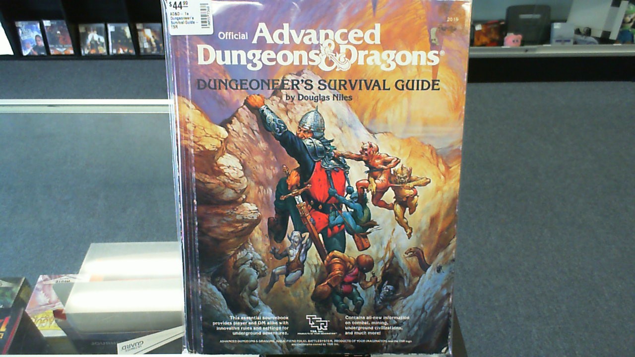 AD&D- 1e Dungeoneer's Survival Guide- TSR