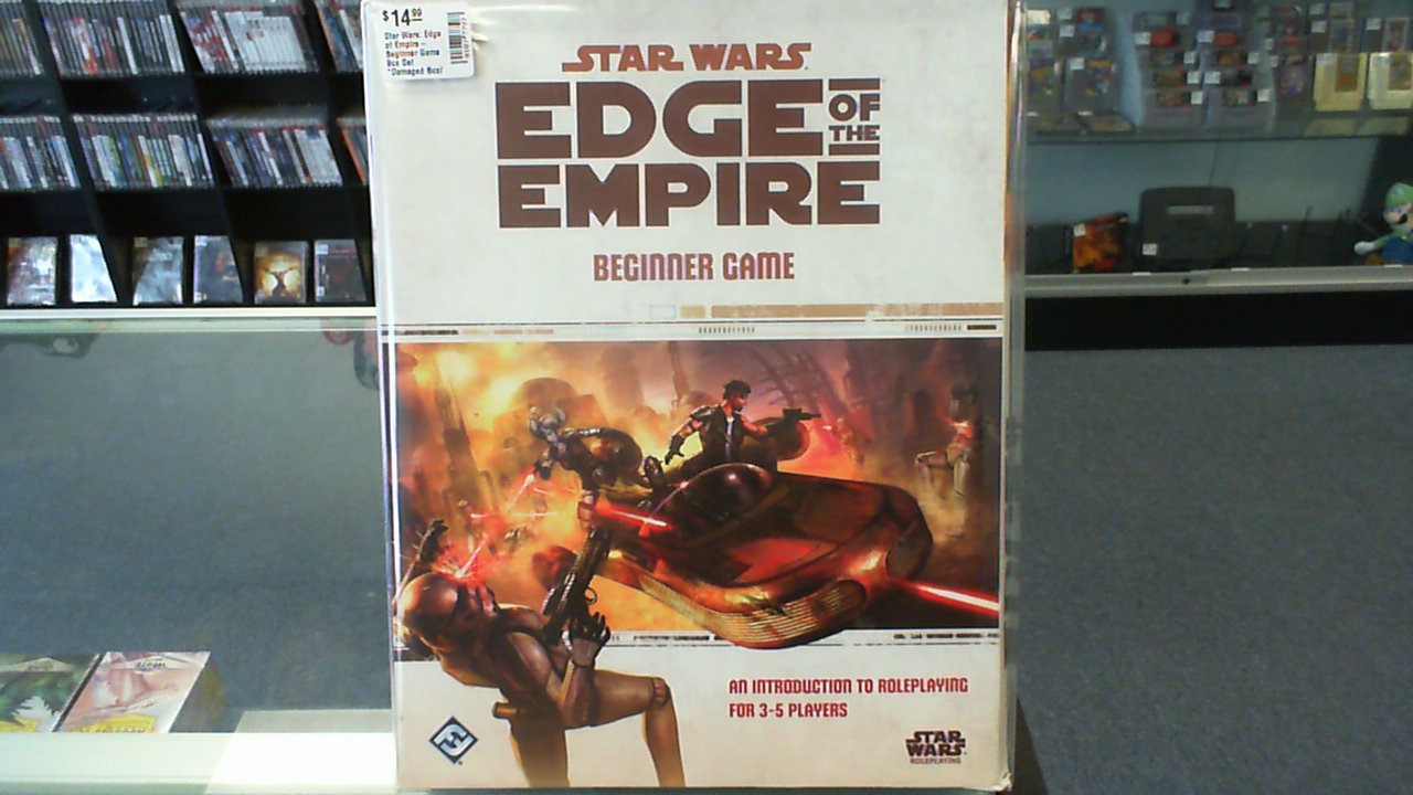 Star Wars: Edge of Empire- Beginner Game Box Set *Damaged Box/ Missing Insert*- Fantasy Flight Games