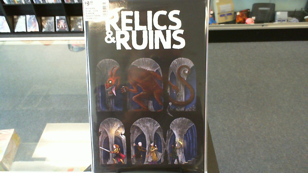 Relics and Ruins- Core Rulebook- Random Tables Games LULU POD