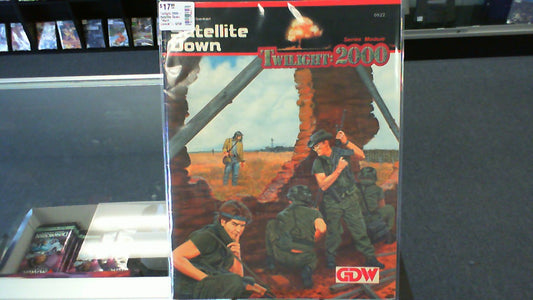 Twilight 2000- Satellite Down *Worn Covers*- GDW