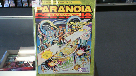 Paranoia- 2e More Songs about Food Vats- West End Games