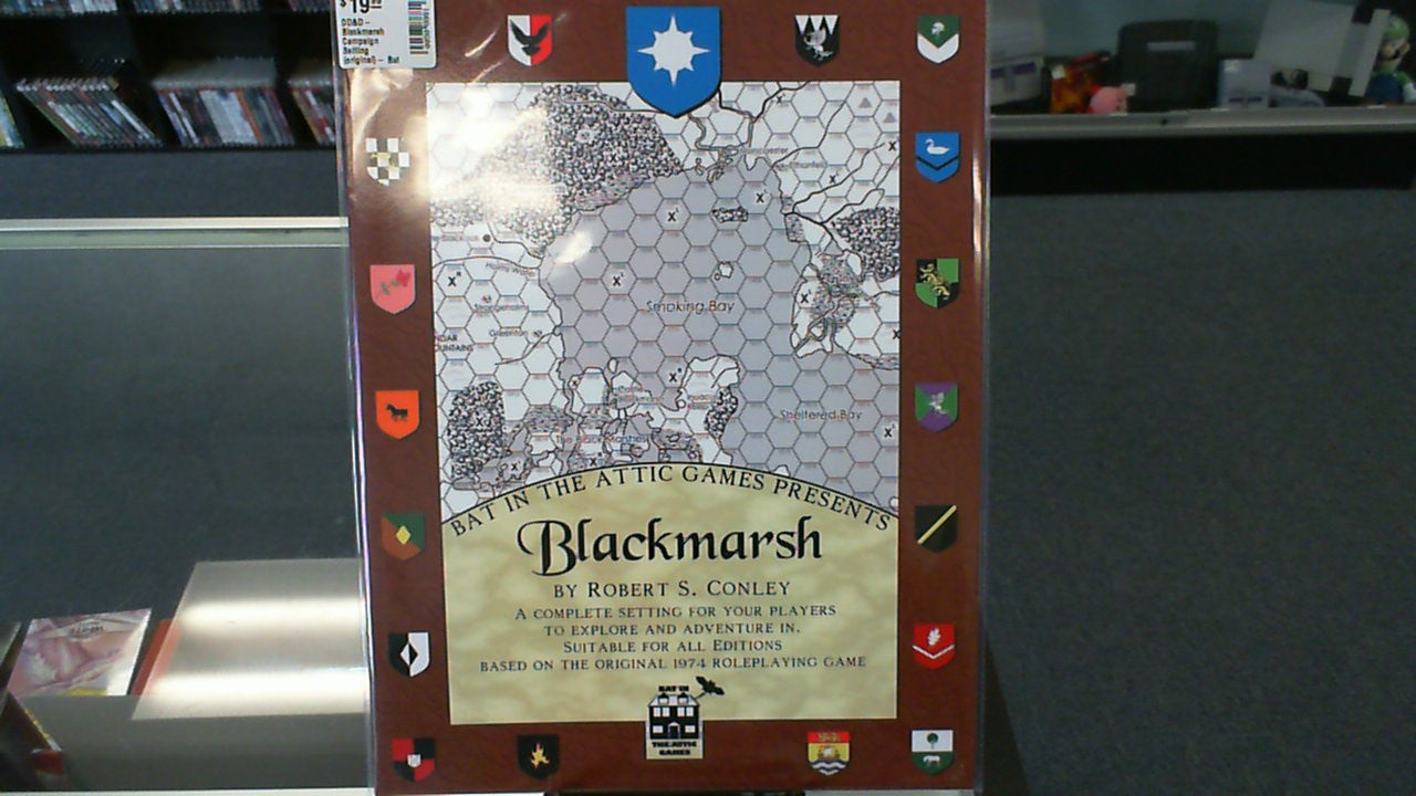 OD&D- Blackmarsh Campaign Setting (original)- Bat in the Attic Games DTRPG POD